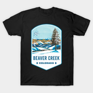 Beaver Creek Colorado Ski Badge T-Shirt